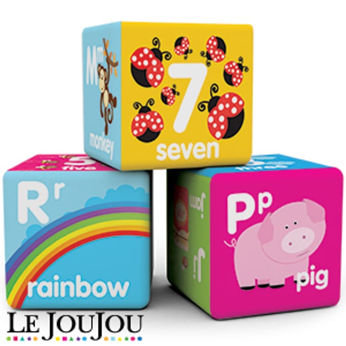 Le Jou Jou Baby Soft Building Blocks Home Bargains