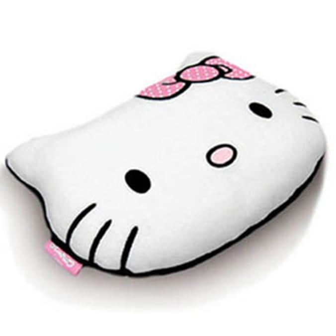 Hello 2025 kitty cushion