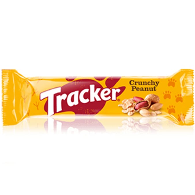 Tracker Crunchy Peanut Bar (9 x 6 Bars) breakfast snack cereal bar healthy Home Bargains
