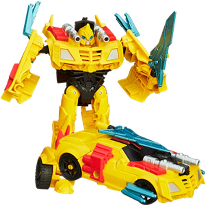 Transformers prime beast store hunters bumblebee toy