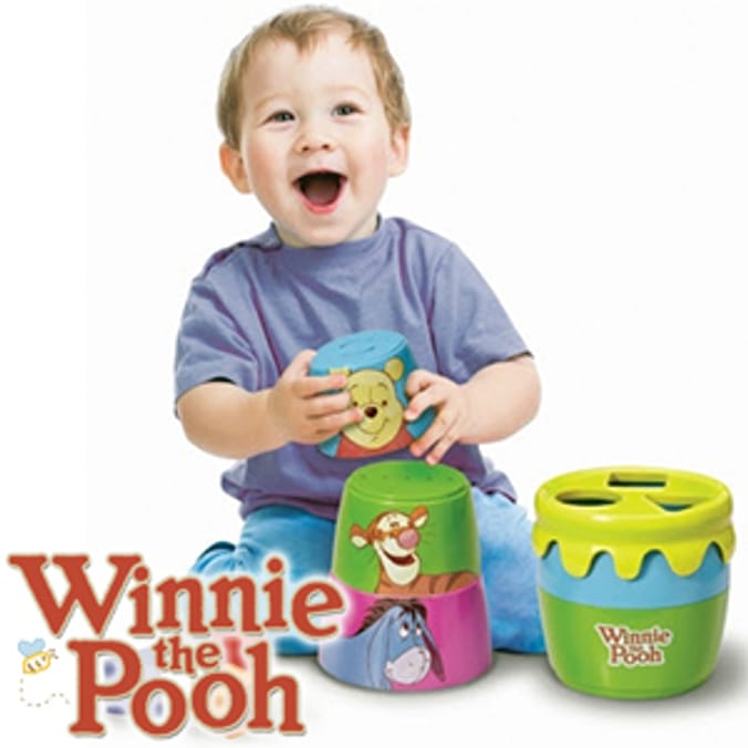 Winnie the Pooh Stack, Pour, Post 'n' Play