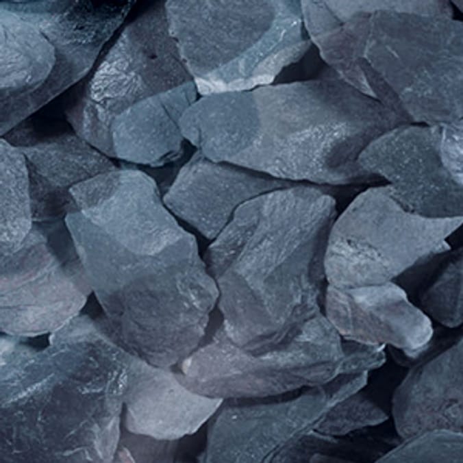 Kelkay Real Gravel Company Blue Slate Chippings Home Bargains