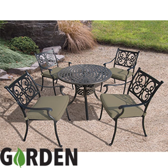 Home bargains table and chairs deals garden