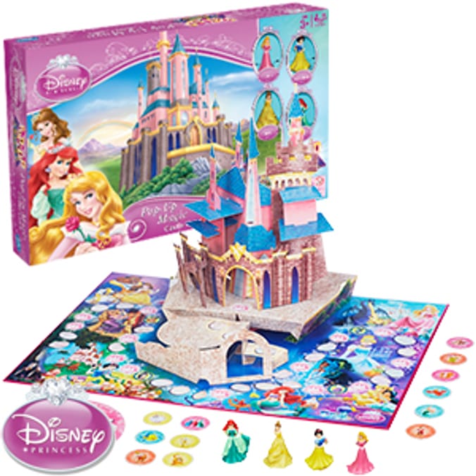 Disney Princess Pop Up Magic Castle Game board game childrens Home Bargains