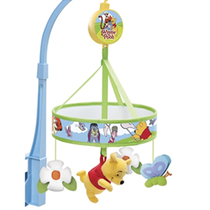 Winnie the pooh cot sales mobile asda