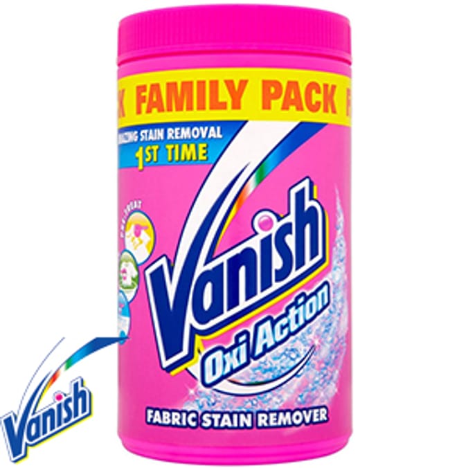 Vanish Fabric Stain Remover 1.5kg (Case of 6) laundry detergent oxi