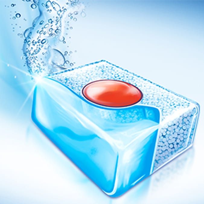 Finish Powerball Quantum Power & Pure (320 Tablets) dishwasher clean