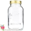 Eerin Vintage Mason Jar: 1000ml (Case of 12)