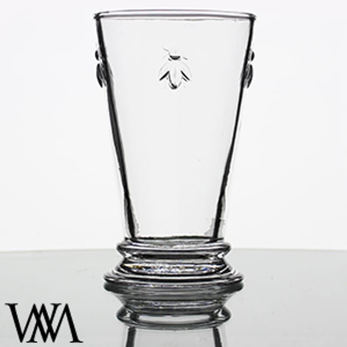 Wallis & Moore Bee Glass Tumbler (Case of 16) homeware glassware