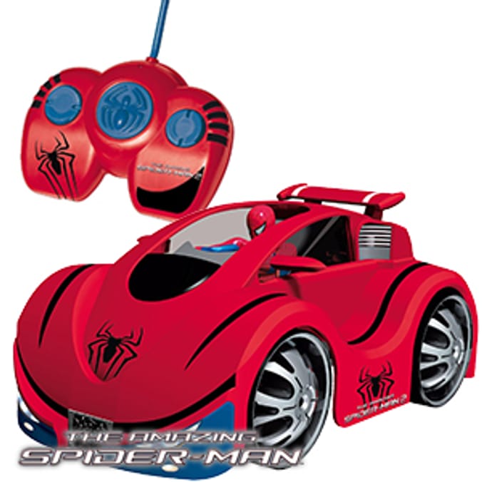 Spiderman control sale car