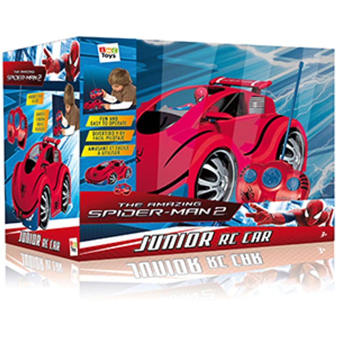 Spiderman remote control sales car b&m