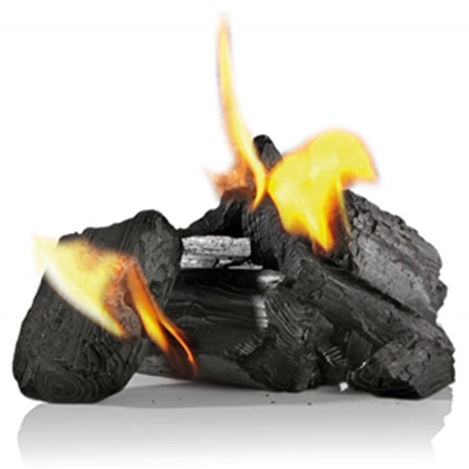 Instant Light Charcoal (4 x 1kg bags) barbecue bbq Home Bargains