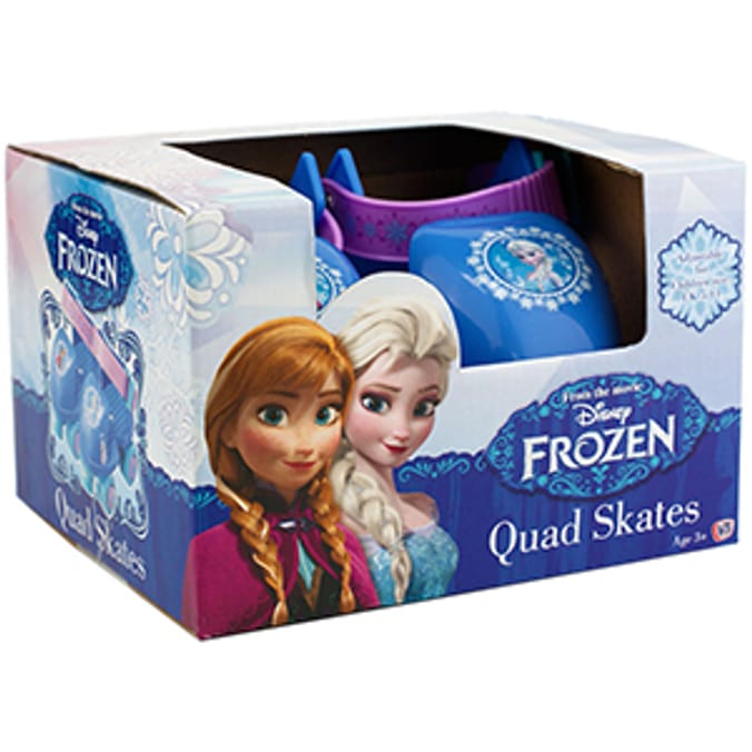 Frozen Quad Skates (Adjustable) disney elsa anna olaf ice snow wheels