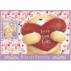 Falcon de luxe Forever Friends Love You Lots Puzzle jigsaw toy game love  bear teddy heart picture
