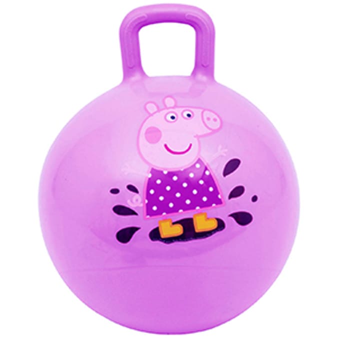 Peppa Pig Space Hopper Bouncing Ball minions outdoor toy jumping Home Bargains