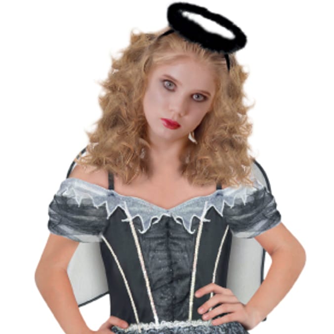 Halloween Fallen Angel Costume witch childrens dress trick or treat Home Bargains