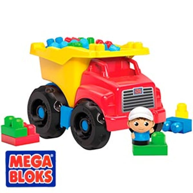 Mega Bloks First Builders Dump Truck Home Bargains