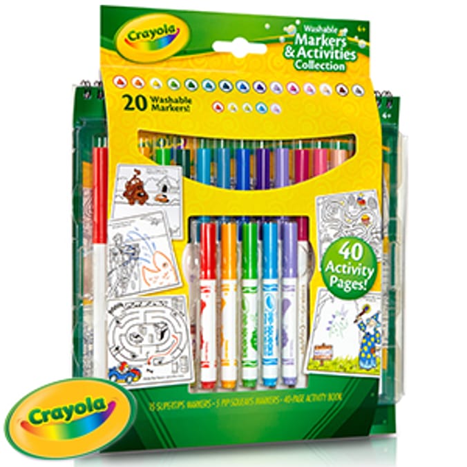 Washable Markers for Kids That Won't Stain Everything