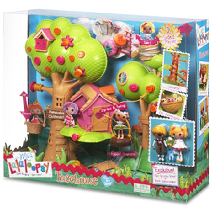 Mini Lalaloopsy Treehouse childrens toy clubhouse doll playset | Home ...