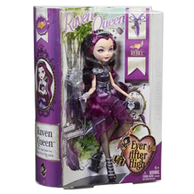 Ever After High: Raven Queen Doll rebel the evil queen fairytale