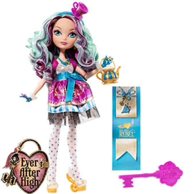 Ever After High: Madeline Hatter Doll rebel mad hatter | Home Bargains