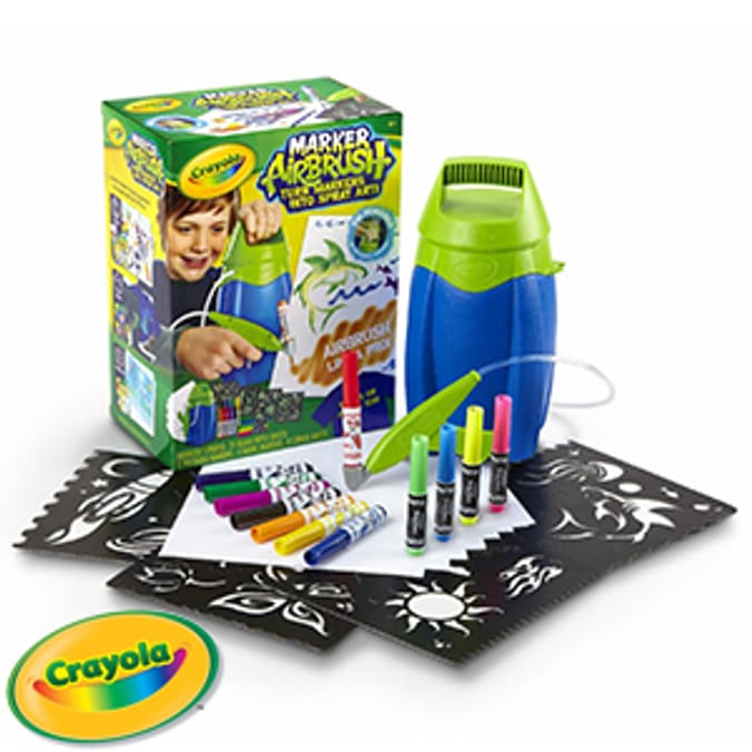 Crayola Marker Airbrush Set create drawing arts and crafts set Home