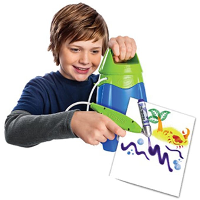 Crayola Marker Airbrush Set create drawing arts and crafts set Home Bargains