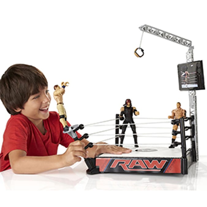 Wwe on sale takedown ring