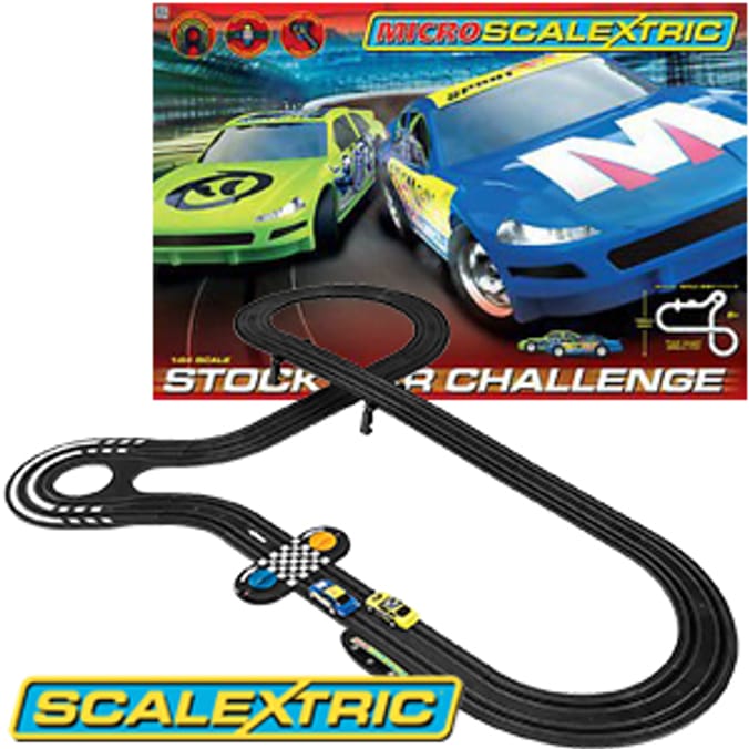 Micro Scalextric Stock Car Challenge Home Bargains