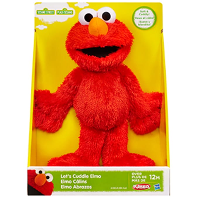 Sesame Street Let's Cuddle Elmo original tv merchandise baby present