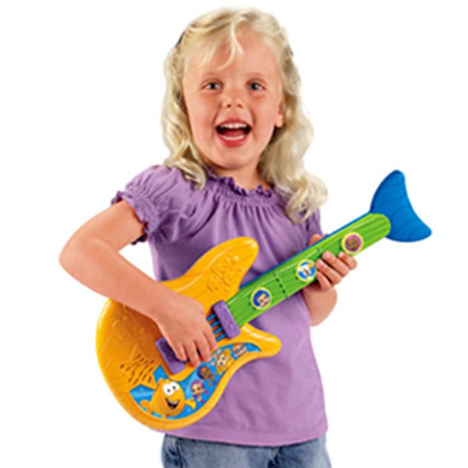 Bubble Guppies Fin-Tastic Guitar musical instrument fisher price ...