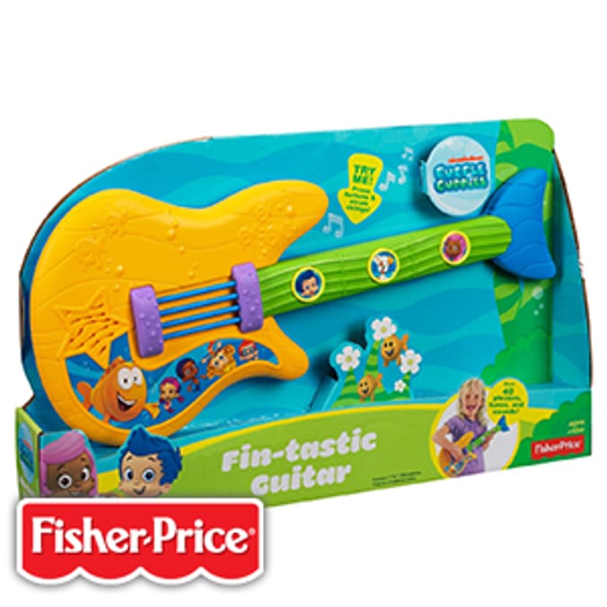 Bubble Guppies Fin-Tastic Guitar musical instrument fisher price ...