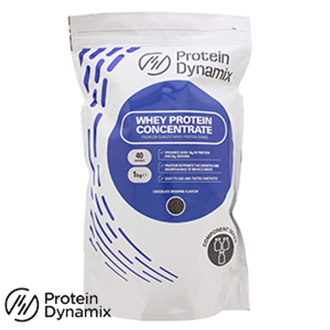Whey Protein Concentrate Chocolate Brownie (1kg) powder gym weightlifting weight lifting mass