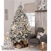 Winter Wonderland: 7ft Snowy Artificial Christmas Tree