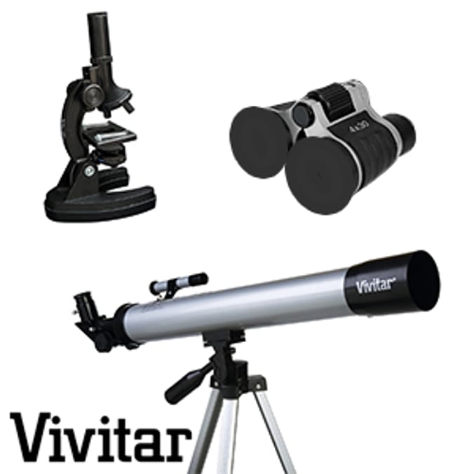 Vivitar microscope telescope store set