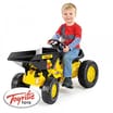 Tipper Ride-On Dumper Truck: Yellow