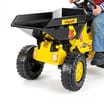 Tipper Ride-On Dumper Truck: Yellow