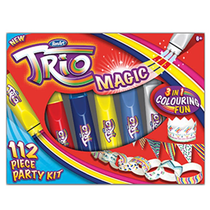 RenArt Trio Magic 112 Piece Party Kit new supplies design creative