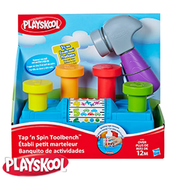 Playskool tap n spin tool sale bench