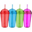 Take Out Smoothie Cup with Straw (Case of 24)