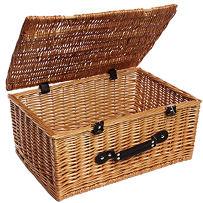 Christmas Buckle Hamper Baskets (Set of 3) Home Bargains
