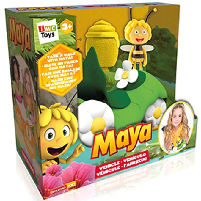 Maya The Bee Figure and Vehicle new educational car toy working moving