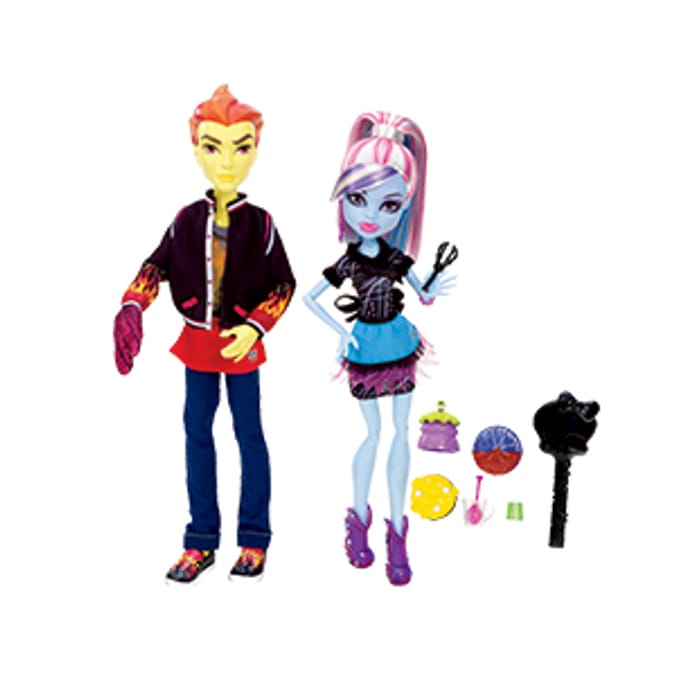 Monster High: Thomas Crame and Abbey Bominable heath burns lab ...