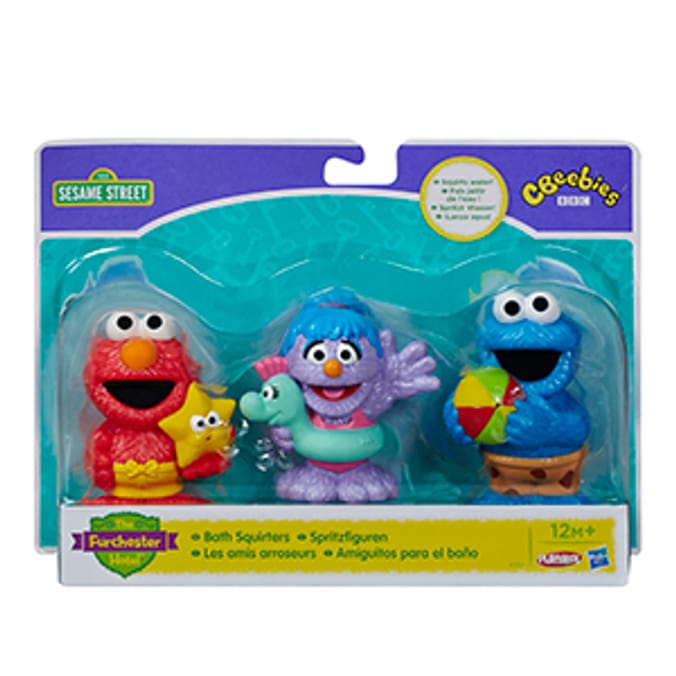 Sesame Street Furchester Hotel: Bath Squirters bathtime fun toddlers ...