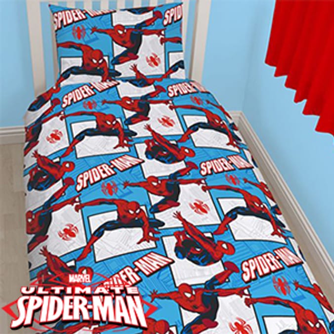 Marvel Ultimate SpiderMan Single Duvet Set Home Bargains