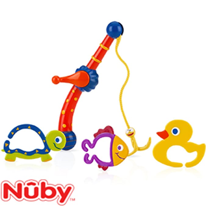 Nuby Bath Time Fishing Friends Home Bargains