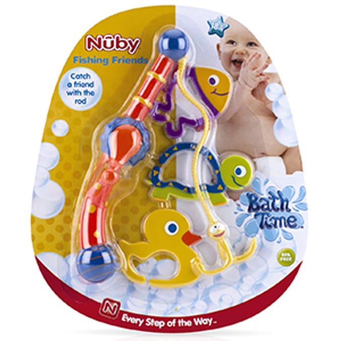 Nuby Bath Time Fishing Friends Home Bargains