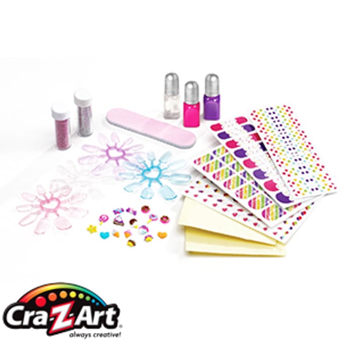 CraZArt Shimmer 'n Sparkle 3D Candy Nails salon creative decorate