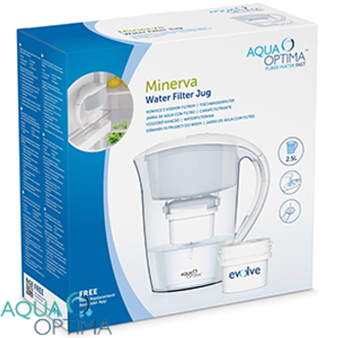 Minerva Plus Water Filter Jug health drink chemicals minerals pure