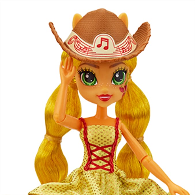 Equestria girls best sale applejack doll